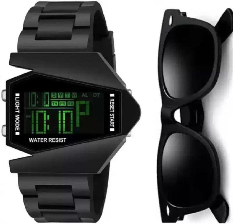 Regards True Like Best Return Gift Top Selling Premium Quality Festival Gift Digital Watch - For Boys & Girls 2022Just Smile:)Latest Design Digital Watch With Best Sunglass 100% Comfortable