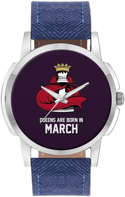 Analog Watch - For Women Legends Are Born In March Branded Fashion Watches for Girls