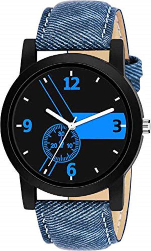 Analog Watch - For Boys Analogue Boy's Watch (Blue Dial Blue Colored Strap)