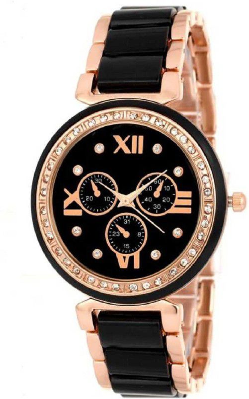 Analog Watch - For Women Best Selling White And Gold Strap Analog Watch For - Girl Analog Watch