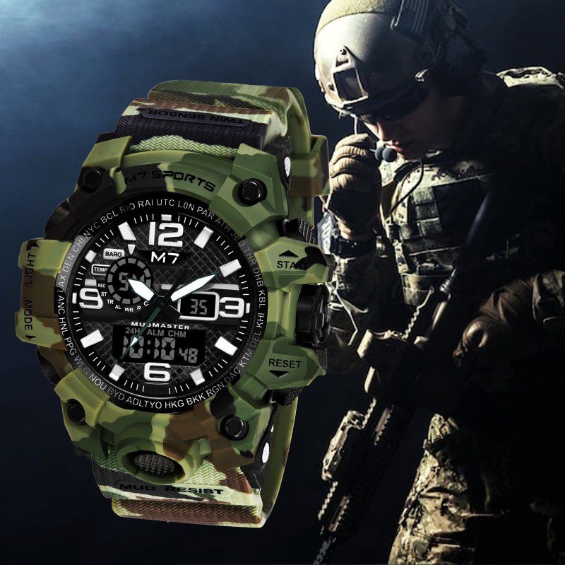 Chronograph Big Billion Days Special Edition Analog-Digital Watch - For Men Army Green 1509-M7