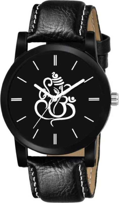 Stylish Professional Watches Analog Watch - For Boys & Girls Leather belt Ganesh Photo stylish watch for boys