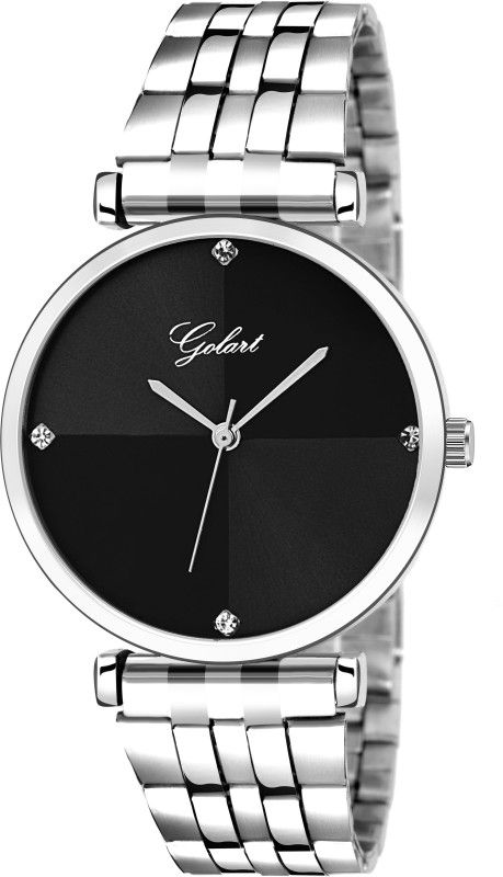 Black Dial Elegant Analog Watch - For Women GT-4065