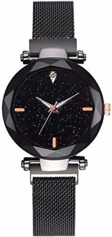 time Analog Watch - For Women babari attractive stylish black watch for girl & woman