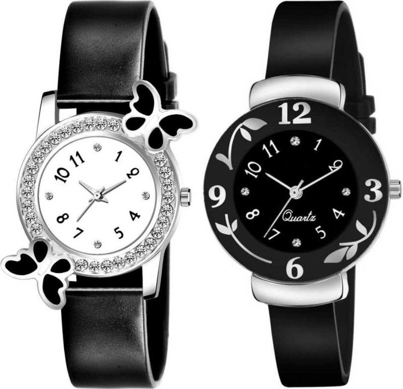 NEW HIGH QUALITY PRODUCTS ROUND AND SQURE CASE TWO COLOR COMBO FOR GIRL Analog Watch - For Women BFW-425