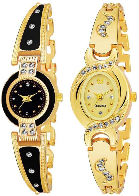 Analog Watch - For Girls Traditional Artist Rajwadi Designer Party-Wedding FORMAL SPORT CASUAL Women And Girls Combo 2 Analog Watch for indian tradition