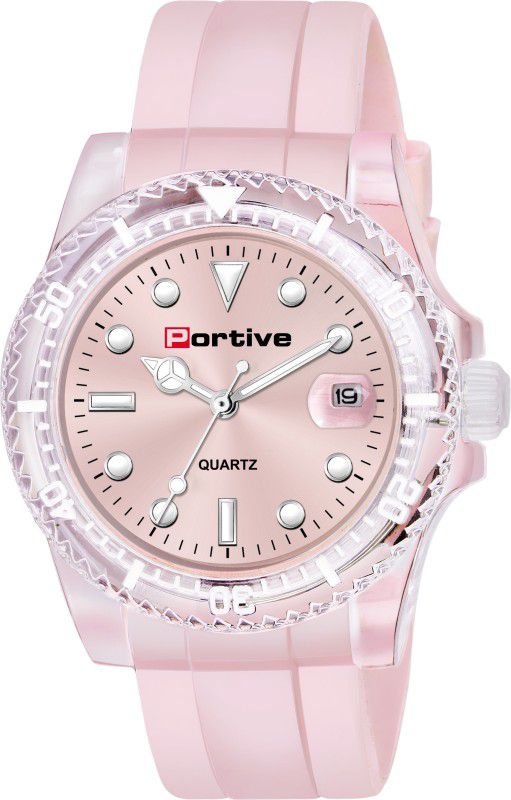 8085 PINK in stainless steel Analog Watch Analog Watch - For Women