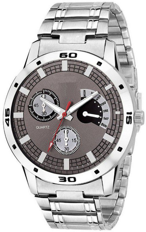 Analog Watch - For Men Professional Mens Stylish MR-322 Metal Chain Strap Analogue