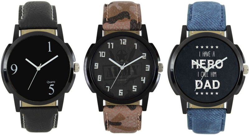 Analog Watch - For Men Casual Men Watch Combo With Stylish And Designer Dial Fast Selling 044