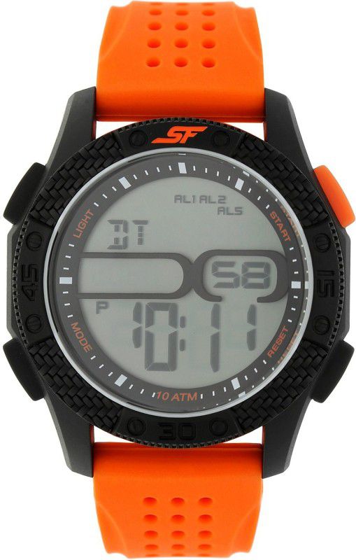 Sonata Fibre Digital Watch - For Men 77057PP04
