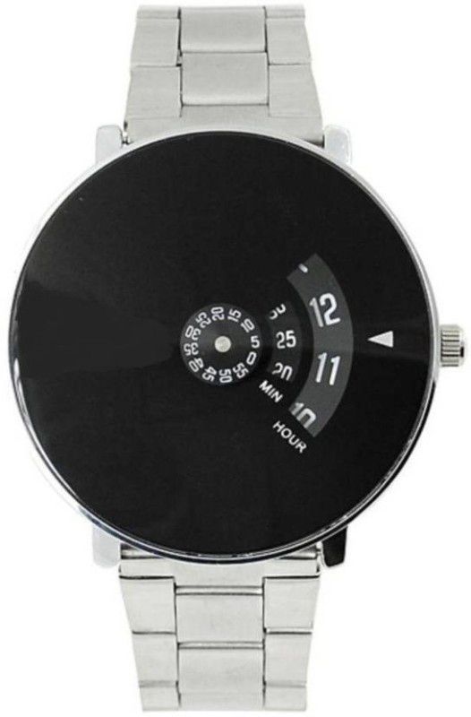 Men watches Analog Watch - For Boys Unique Designer Black Dial Wrist Watch For Men And Boys