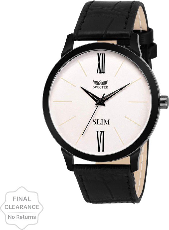 Â Leather Tan Belt Premium Wrist Watch Analog Watch - For Men WHT S 23
