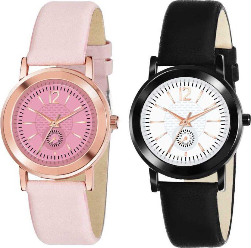 NEW PRESENT COMBO OF LATEST DESIGN TWO PACK FOR WOMEN Analog Watch - For Girls BFW-587