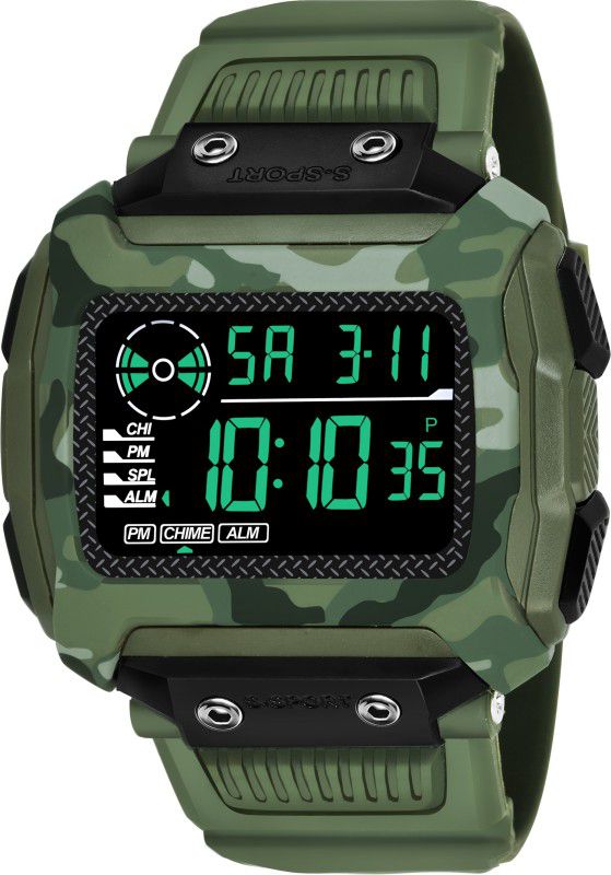 9097-ARMY-RING watches for men sports watches for men digital watch for boys sports watch Digital Watch - For Men