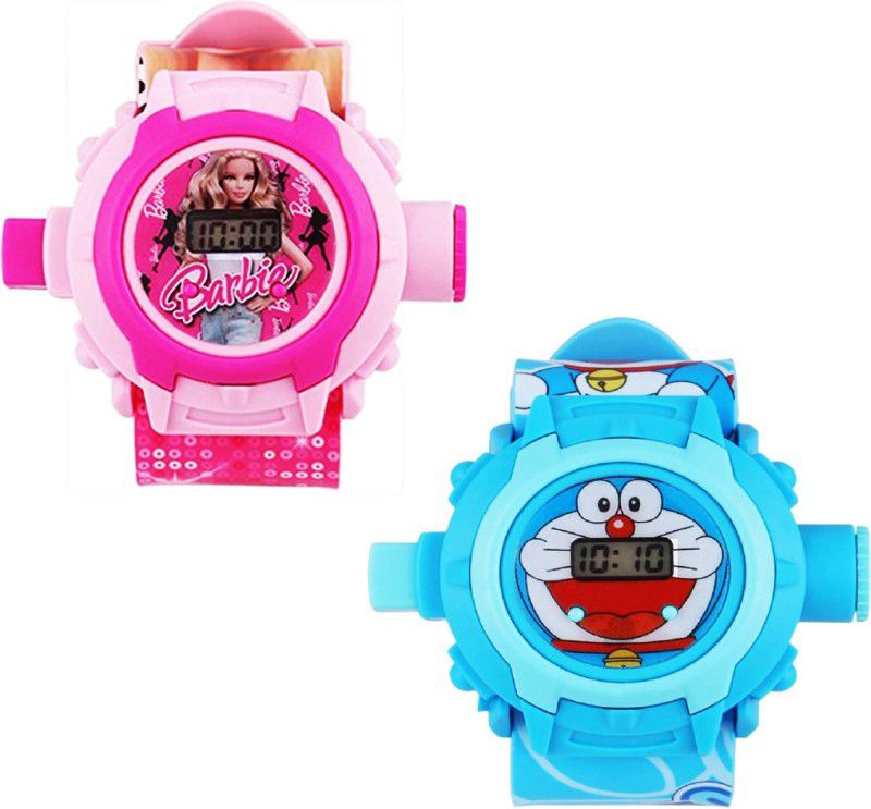 (Best for Brithday gift and kids gift) Digital Watch - For Boys & Girls Pink::Blue