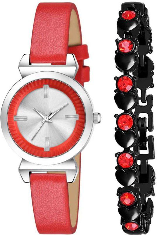 NEW FANCY AND FORMAL HIGH QUALITY FREE GIFT ALONG BRACELAT WATCH FOR WOMEN Analog Watch - For Girls BFW-574