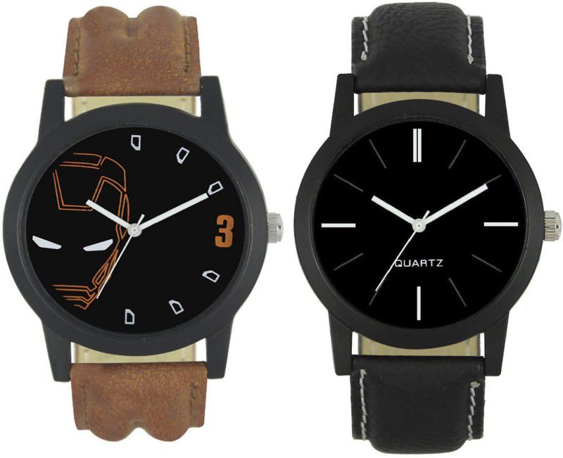 Analog Watch - For Boys New Fashion 004-005 Branded Leather