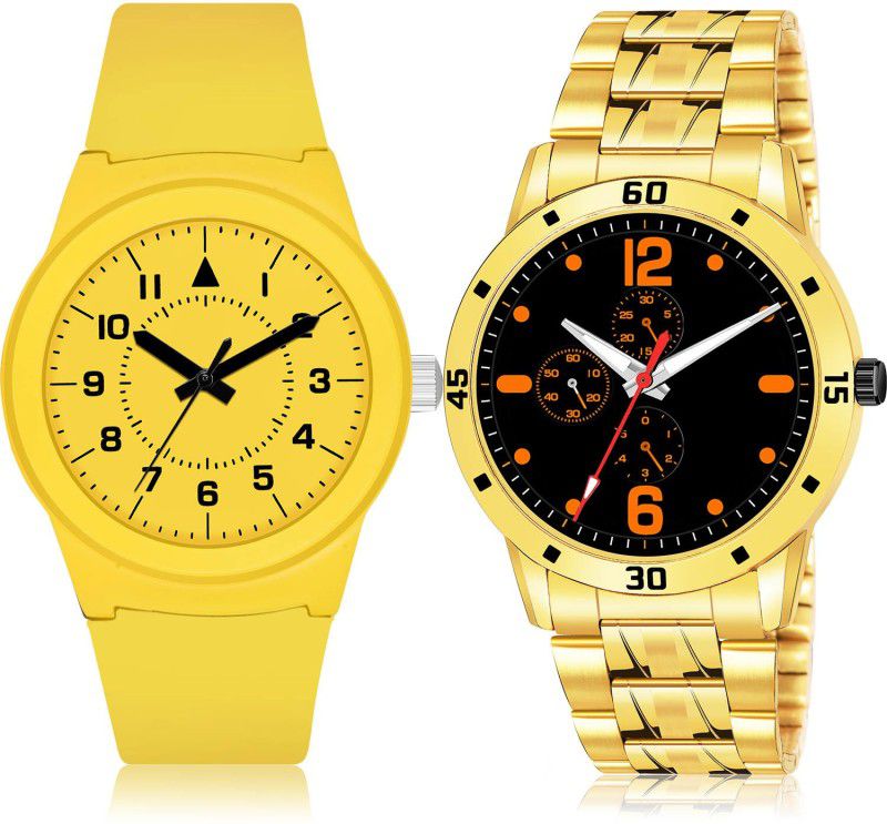 Analog Watch - For Boys Treading Party Wedding 2 Watch Combo For Boys And Men - BM122-(70-S-21)
