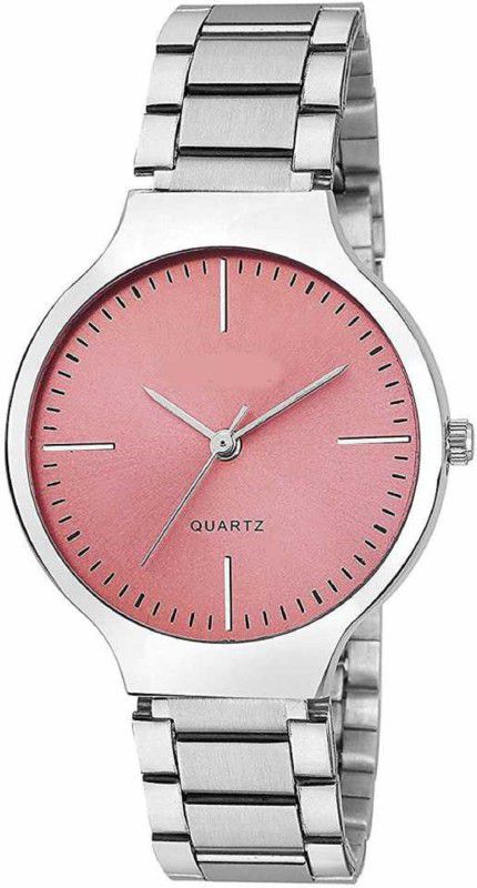 Analog Watch - For Women Elegant & Classic Pink Dial Girls and Women