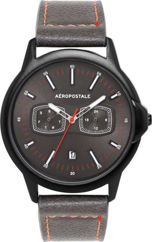 Classic Analog Watch - For Men AERO_AW_A8-2_DGRY