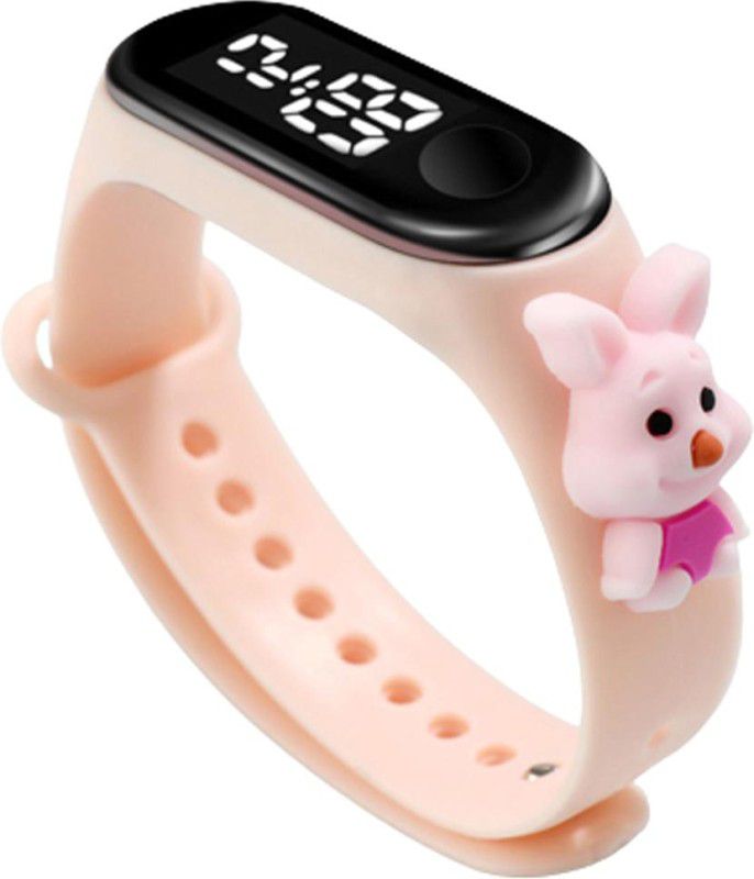 M4 Touch Band Digital Watch - For Boys & Girls MSG2301-PINK