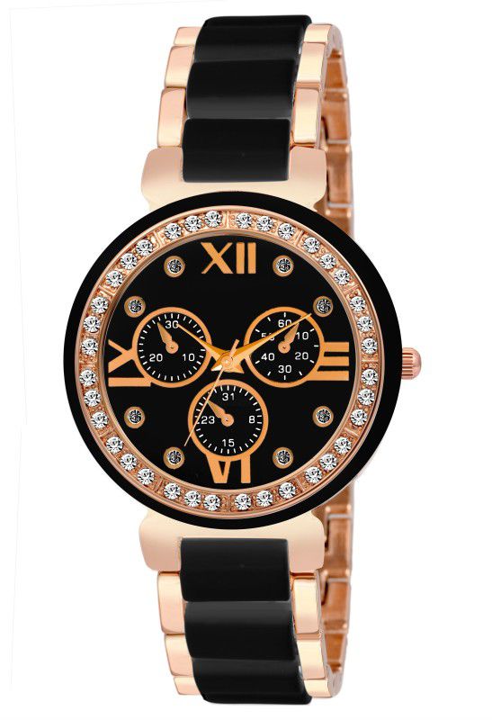 Analog Watch - For Girls VY-100 BLACK