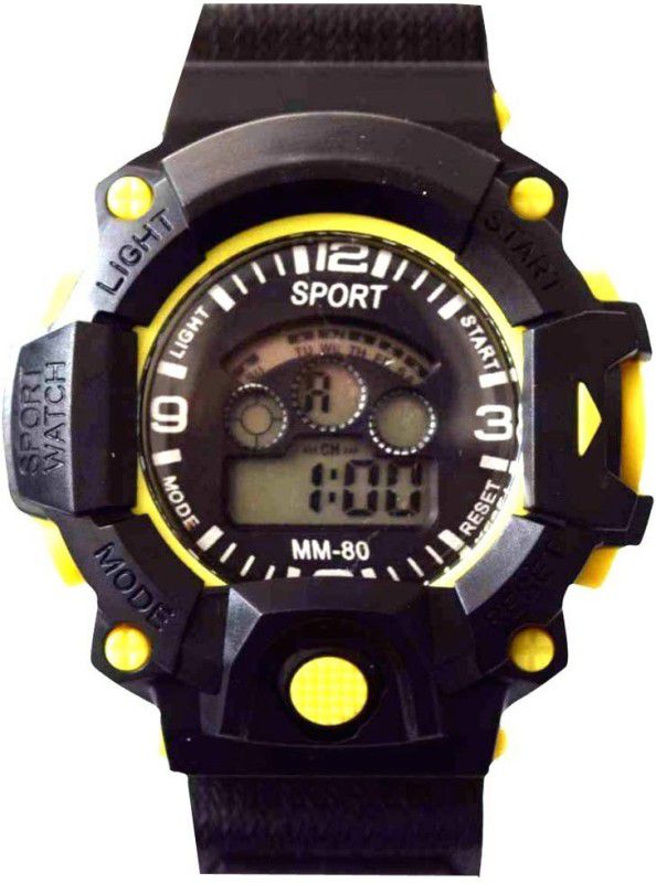Trendy Digital Watch - For Boys & Girls (R-TM) Sports Multi Function Digital Watch(Sent as per available color)