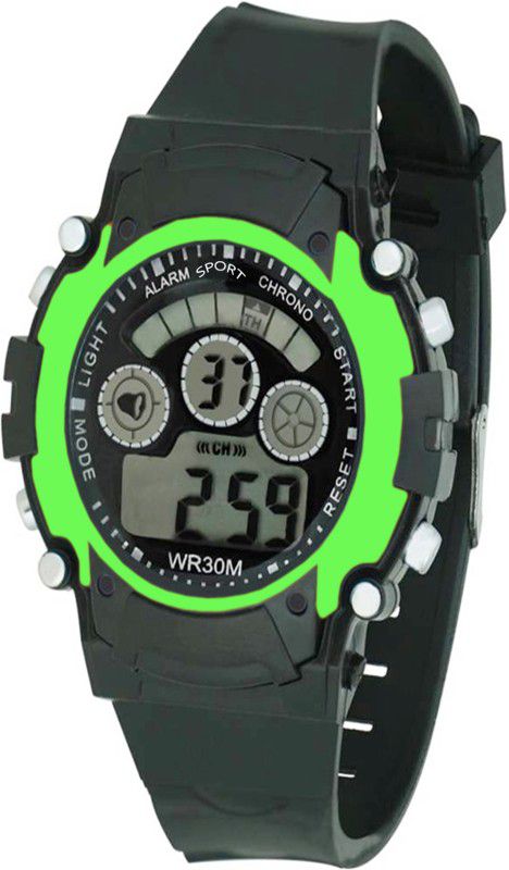 Trendy Digital Watch - For Men (R-TM) New model good looking sports Date/week Display digital Sports Watches