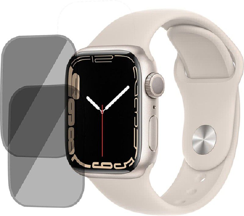 XAZE Screen Guard for Apple Watch Series 7 GPS (41mm) Smart Watch  (Pack of 2)