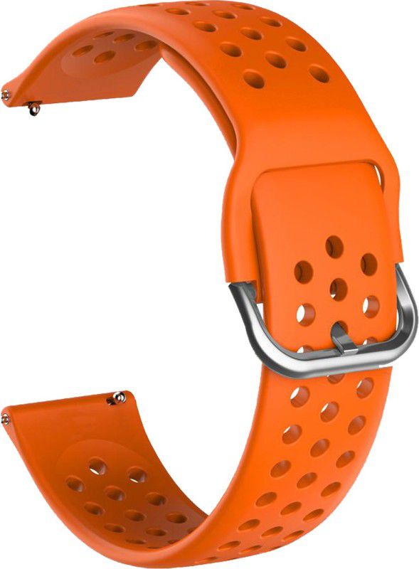 ACM Watch Strap Dot Belt for Fire-Boltt Ninja Bell Bsw040 Smartwatch Orange Smart Watch Strap  (Orange)