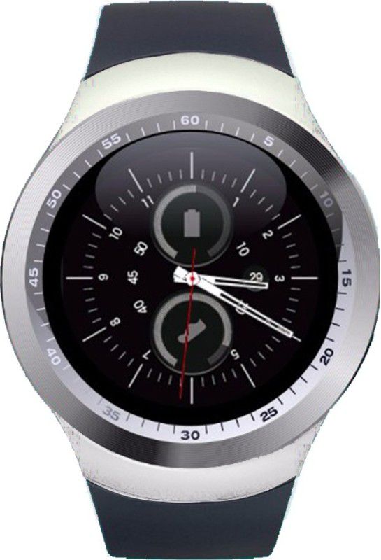 WDS MED Y1-273 Fitness Smartwatch  (Black Strap, Regular)