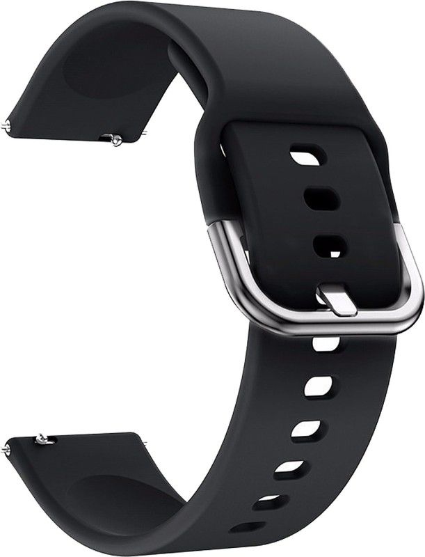 ACM Watch Strap Hook Belt for Pauze Spirit Pro Smartwatch Band Black Smart Watch Strap  (Black)