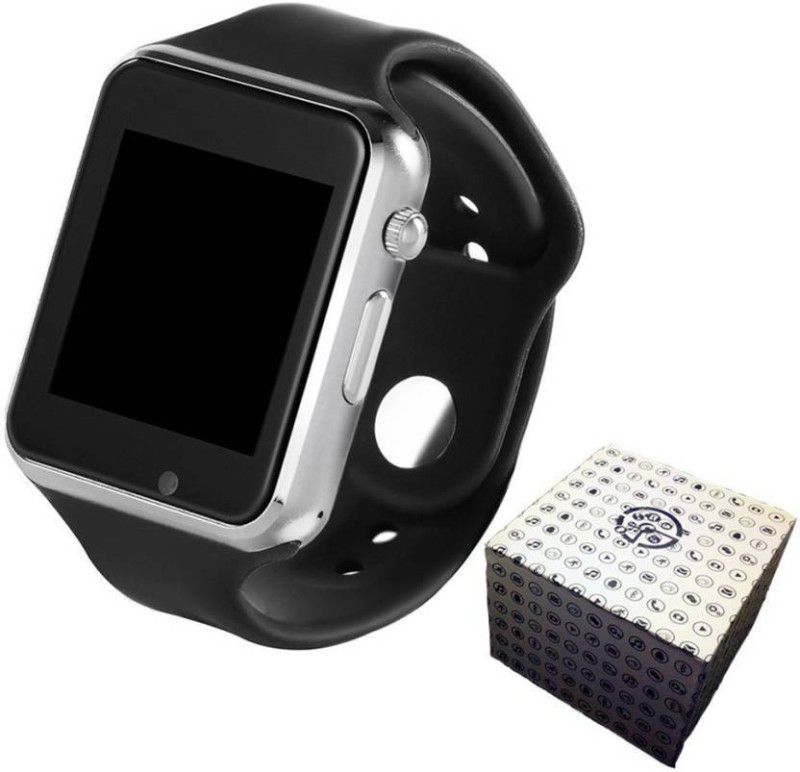 CellBee Bluetooth Phone Smartwatch  (Black Strap, Free Size)