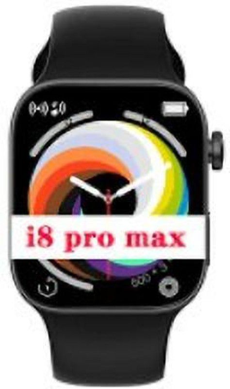 Gedlly I8 PRO MAX ANDROID 4G BLUETOOTH CALLING WATCH Smartwatch  (Black Strap, Free)