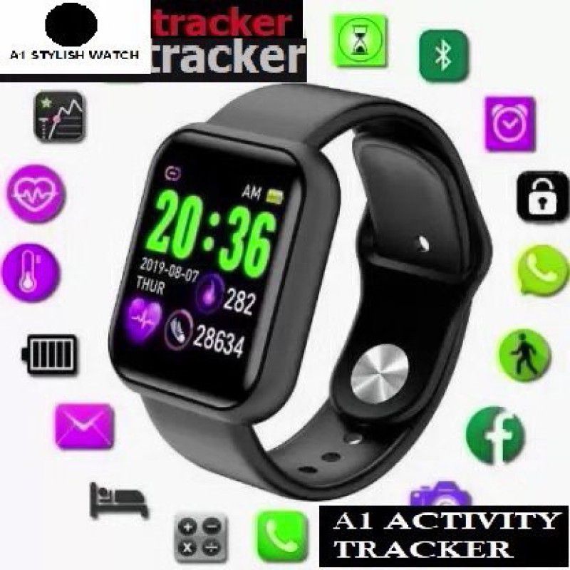 JOCOTO -MA_NOV-Y68_1323 Smartwatch  (Black Strap, Free)