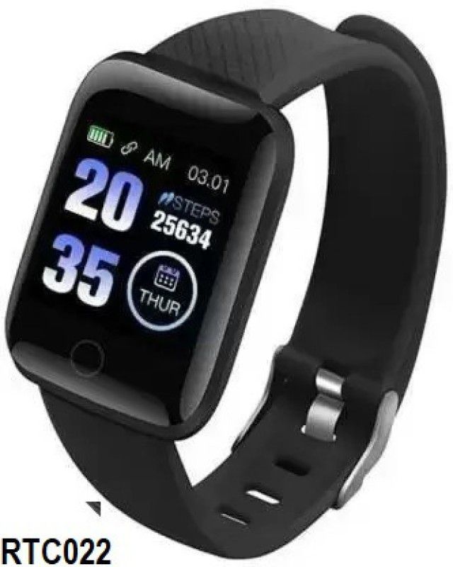 Stybits T429(ID116) Tranding Stylish Multi Activity Tracker Smart watch (Pack of 1) Smartwatch  (Black Strap, Free)