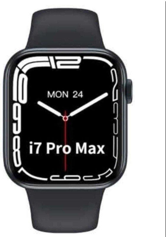 Globalspectra I 7 PRO MAX-005 Smartwatch  (Black Strap, Free size)