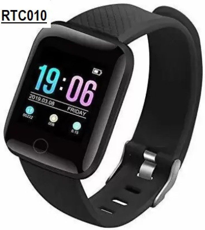 Stybits T249(ID116) Tranding Stylish Multi Activity Tracker Smart watch (Pack of 1) Smartwatch  (Black Strap, Free)