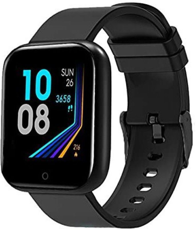 Rhobos J-20 Smart Watch Touchscreen Bluetooth 1.3" Smart Watch with Daily Act Smartwatch  (Multicolor Strap, Free Size)