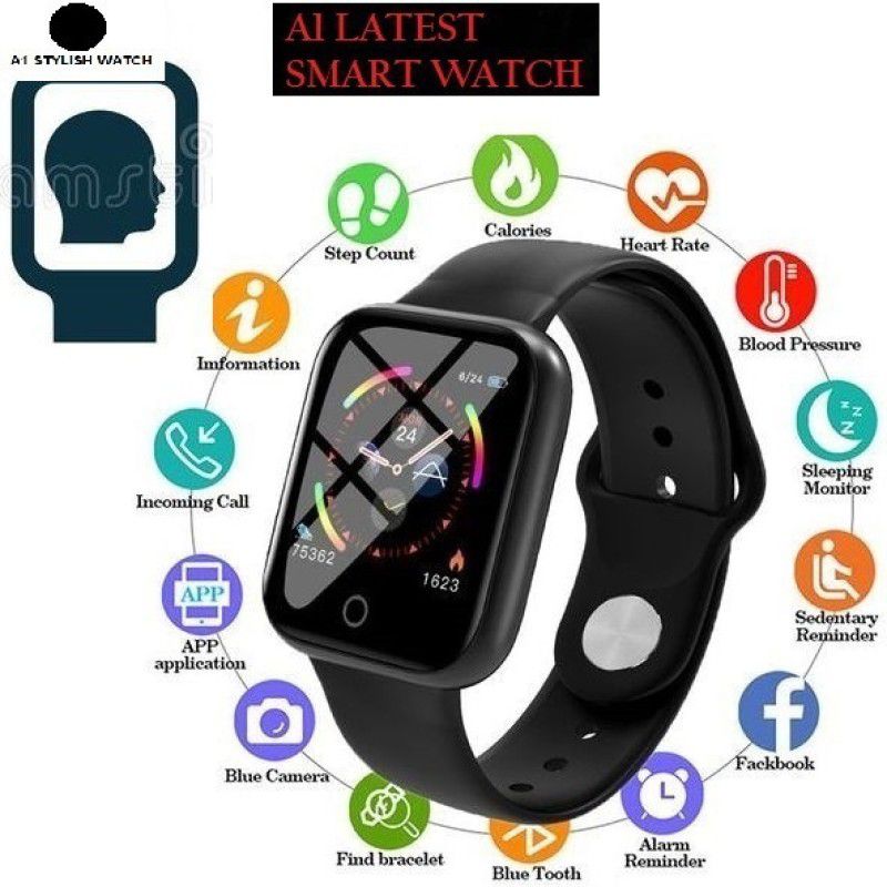 BYDYE -MA_NOV-Y68_1569 Smartwatch  (Black Strap, Free)