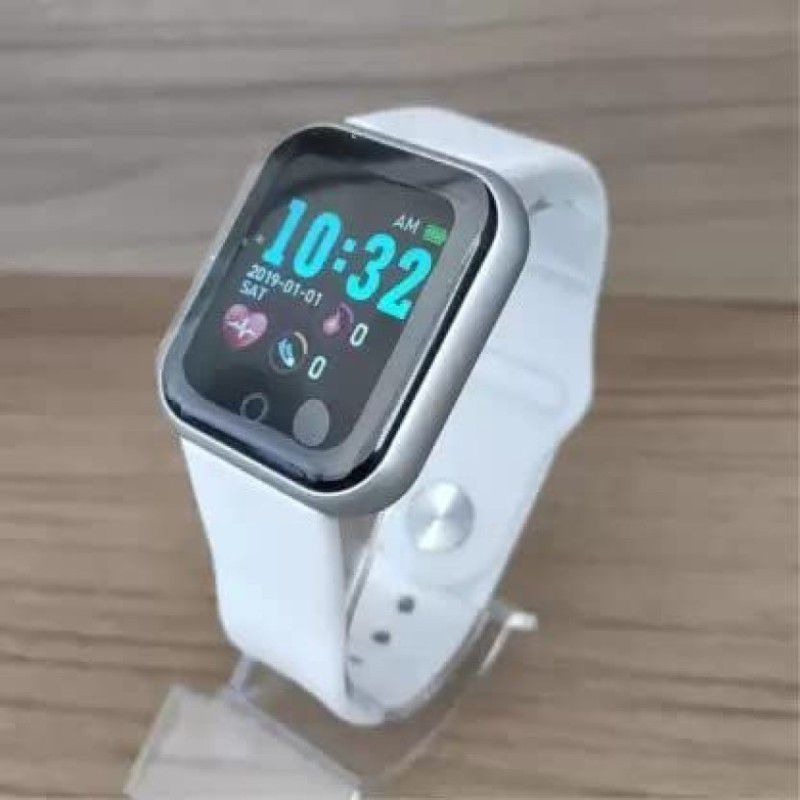 IMMUTABLE D20 SMART WATCH WHITE Smartwatch (White Strap, FREE SIZE) 16 Smartwatch  (White Strap, FREE)