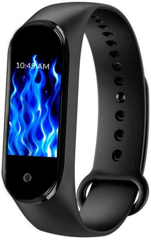 Rhobos MZ16 Oxygen, Heart Rate, Band Bluetooth Fitness  (Black Strap, Size : Free Size)