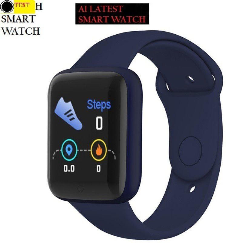 DEROWN S1761_A1 PLUS FITNESS TRACKER SLEEP MONITOR SMART WATCH BLACK(PACK OF 1) Smartwatch  (Black Strap, Free)