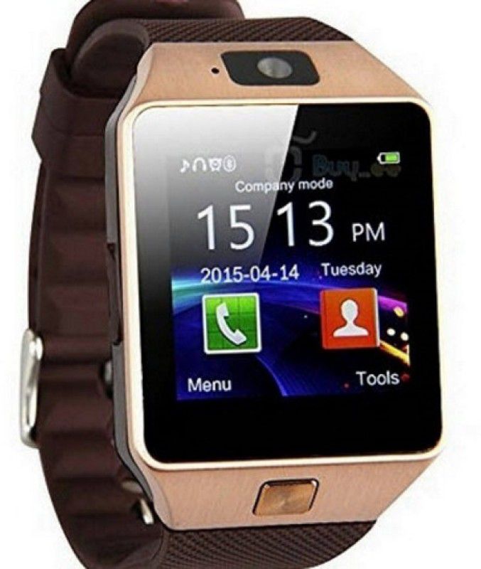 ETN SLR_797D DZ09_4G Smartwatch  (Black Strap, XL)
