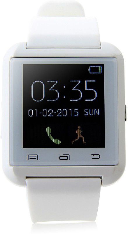 A CONNECT Z U8SW301-1 phone Smartwatch  (White Strap)
