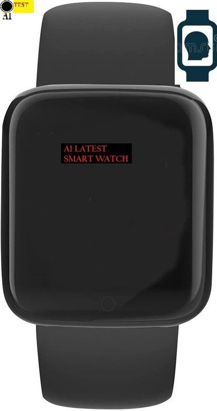 DEROWN S1182_A1 ADVANCE HEART RATE MULTI SPORTS SMART WATCH BLACK(PACK OF 1) Smartwatch  (Black Strap, Free)