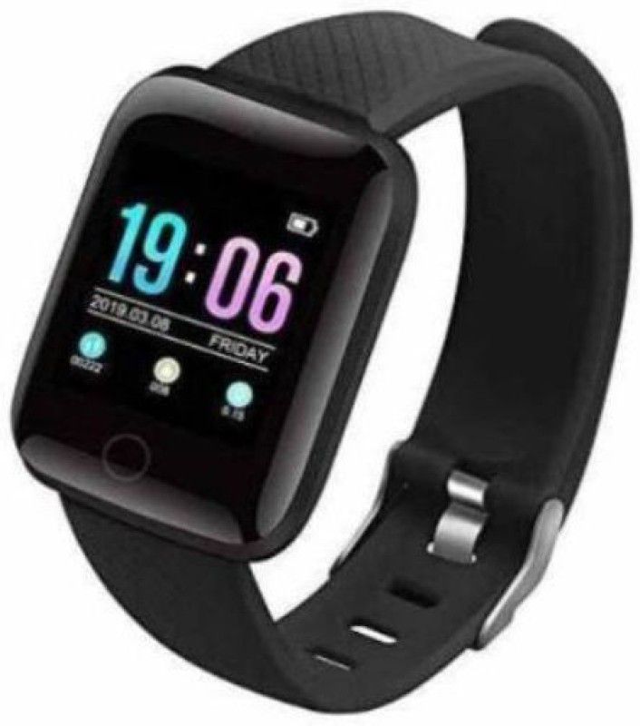 Clairbell CAU_387K_D13 Fitness band  (Black Strap, Size : Free Size)