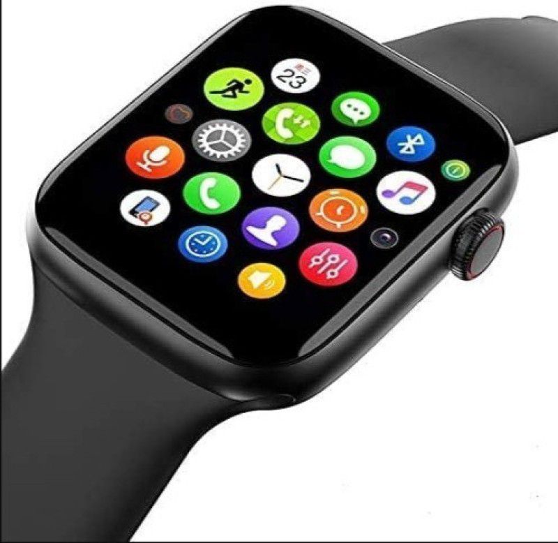 Luxury Gadgets T 1000 Smartwatch  (Black Strap, Free)