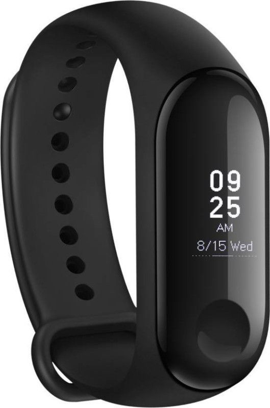 Junaldo Fitness Band tag with all functions  (Black Strap, Size : Free)