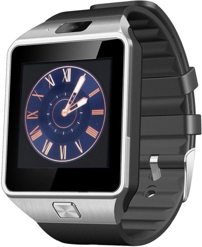 ETN MJA_897G DZ09_4G Smartwatch  (Silver Strap, XL)